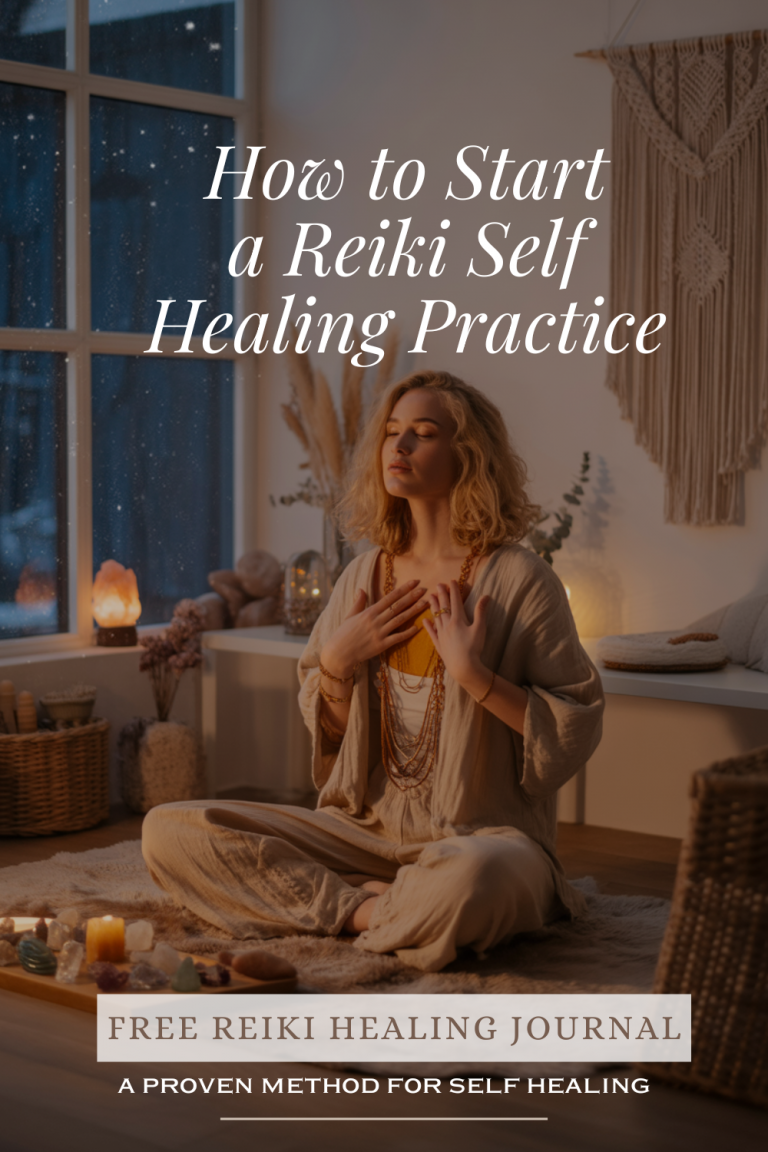 How to start a reiki self healing practice reiki journal 1 768x1152
